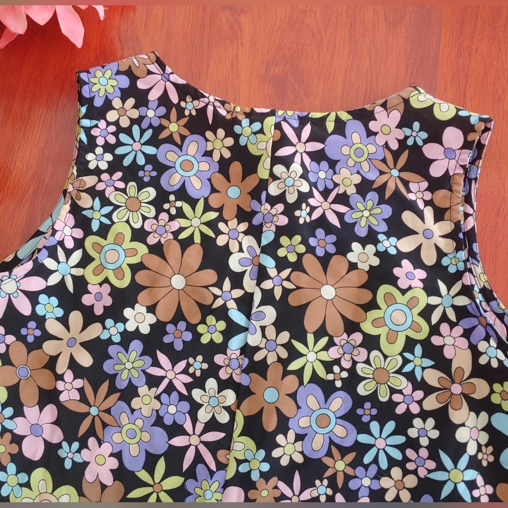 RARE Vintage 90s Hana Floral Maxi Dress - Picture 9 of 11